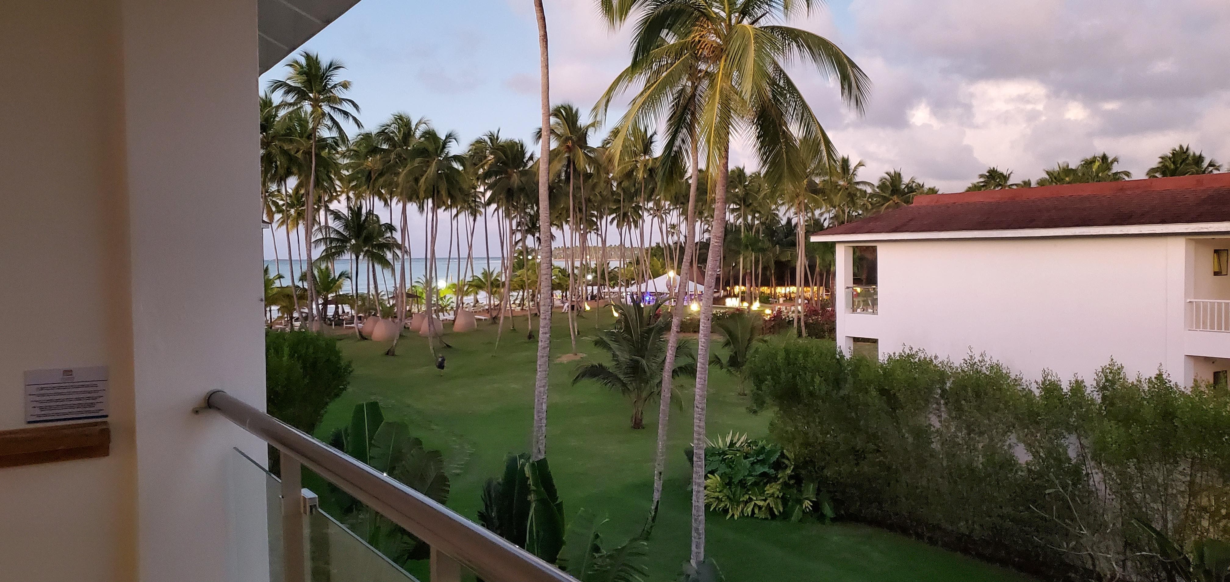 view from our balcony