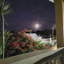 Moon from front porch