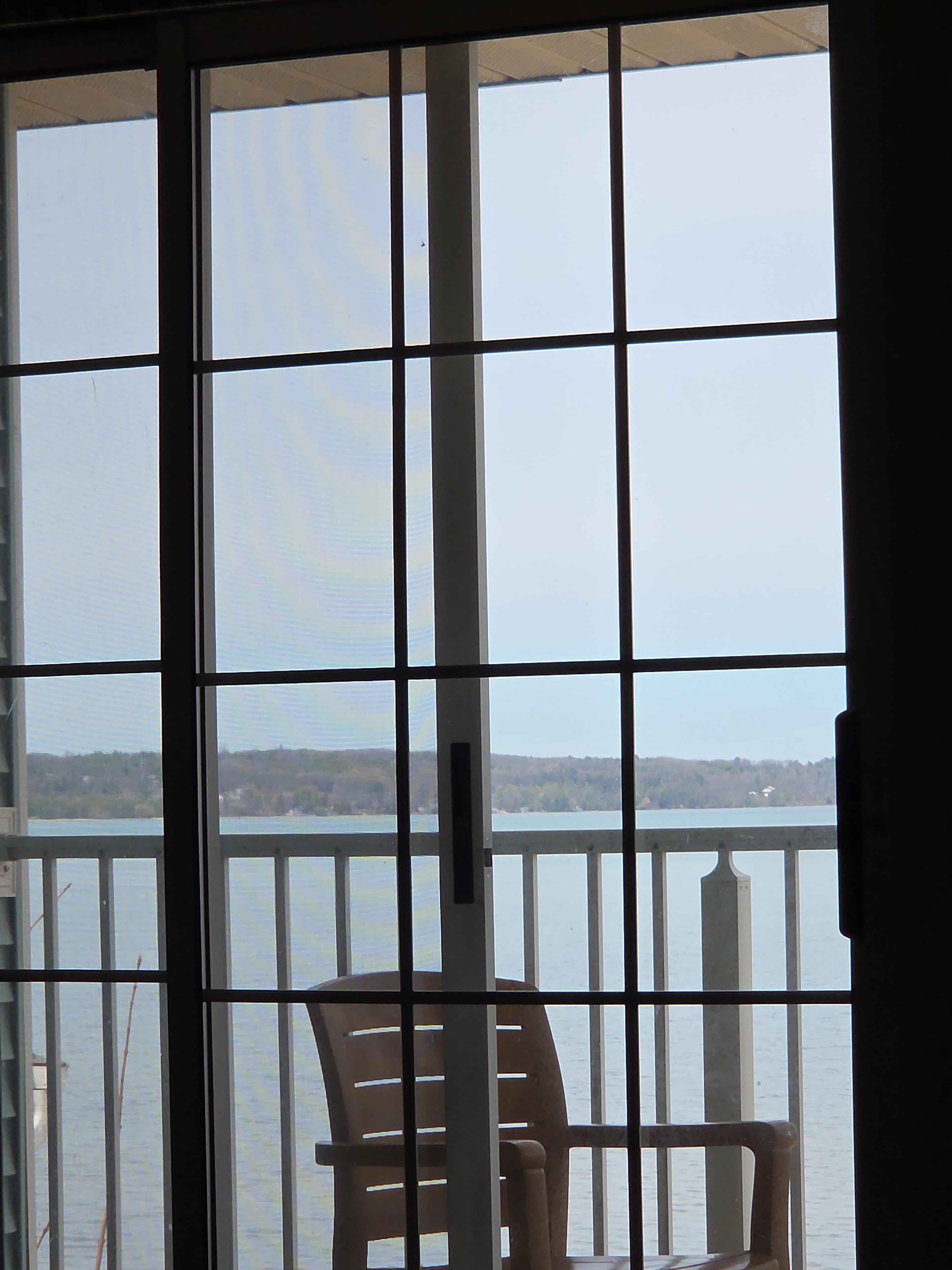 View from the bed was relaxing.
