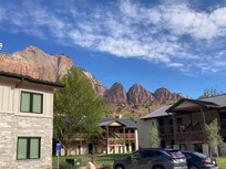 The hotel and its beautiful location