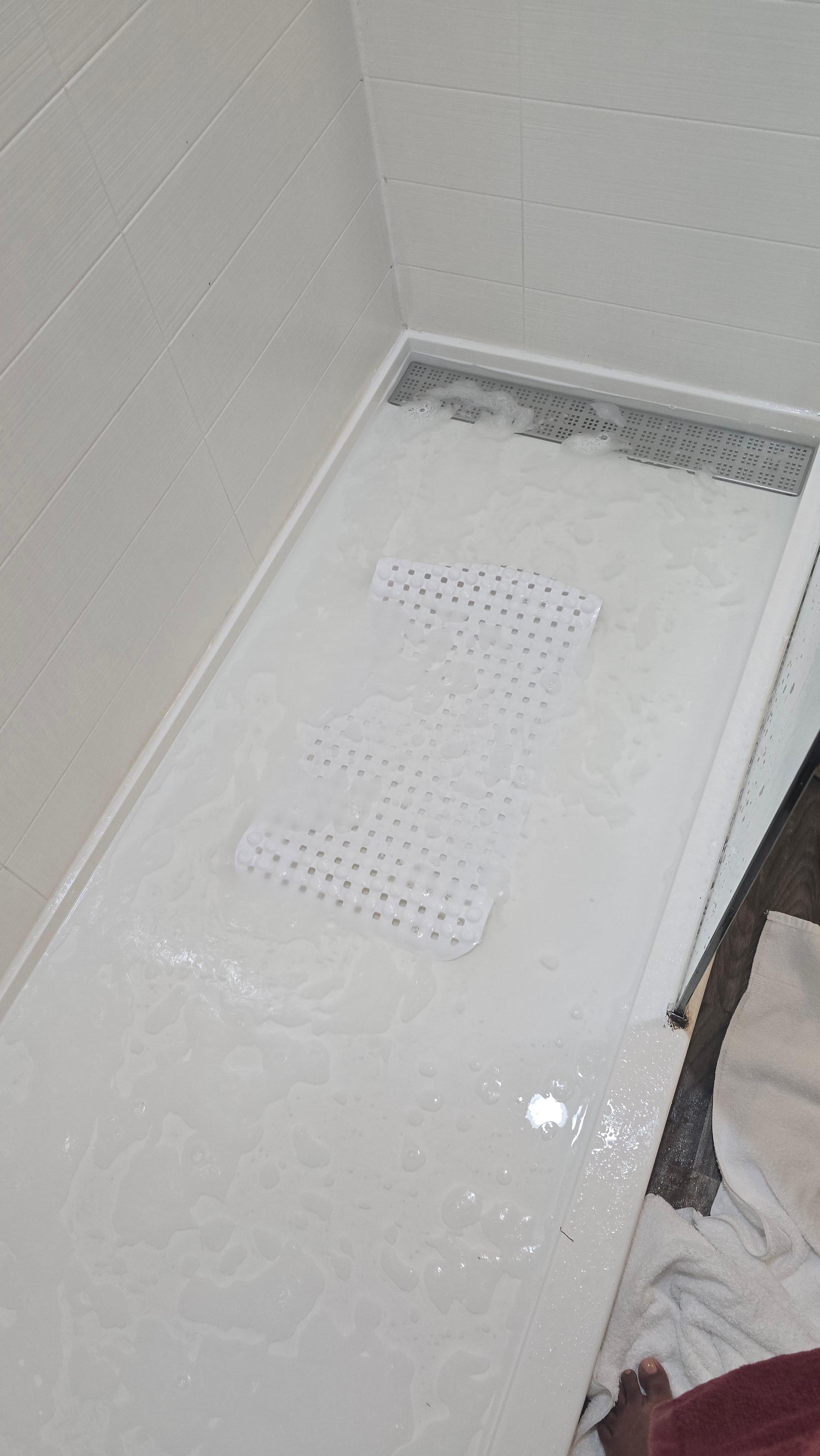 Water sat for 5 minutes before it even went out. Only one person took a shower 