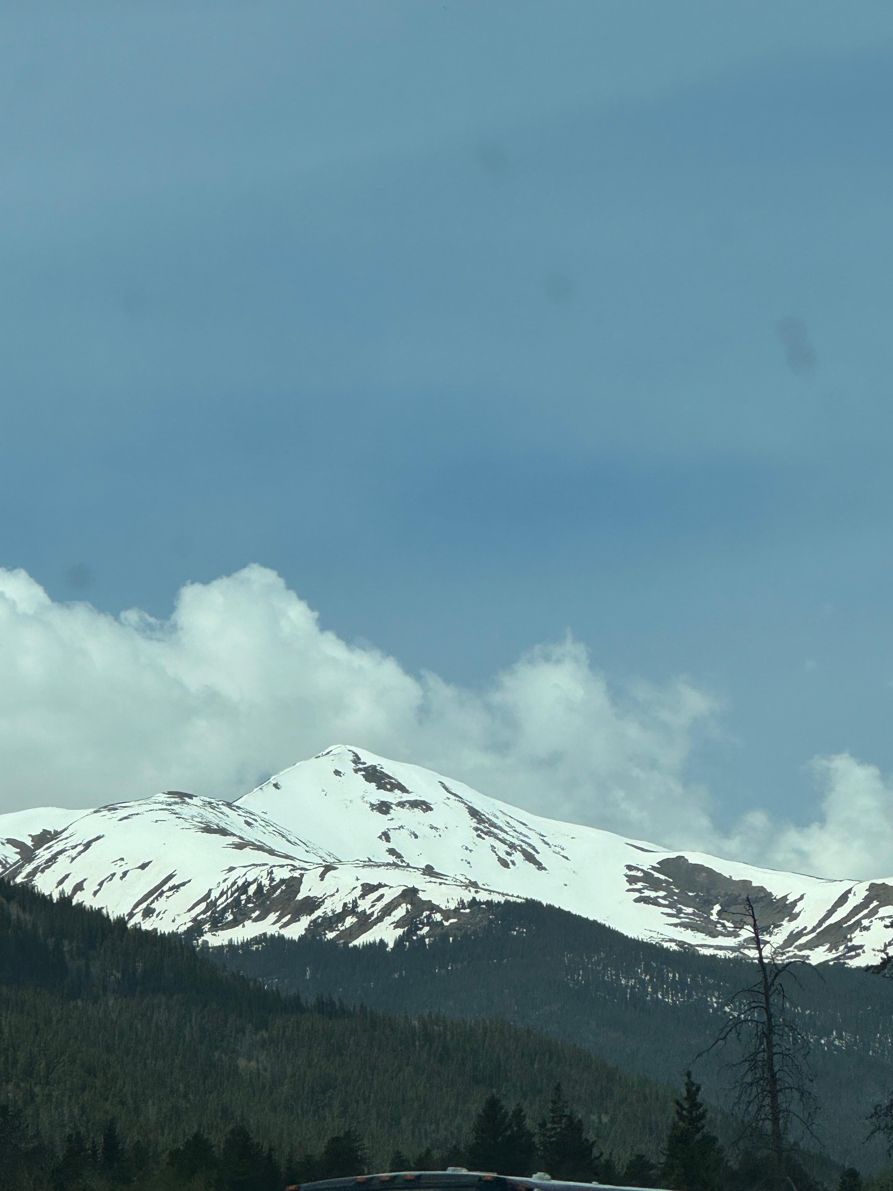 Pretty view of drive to steamboat at least 
