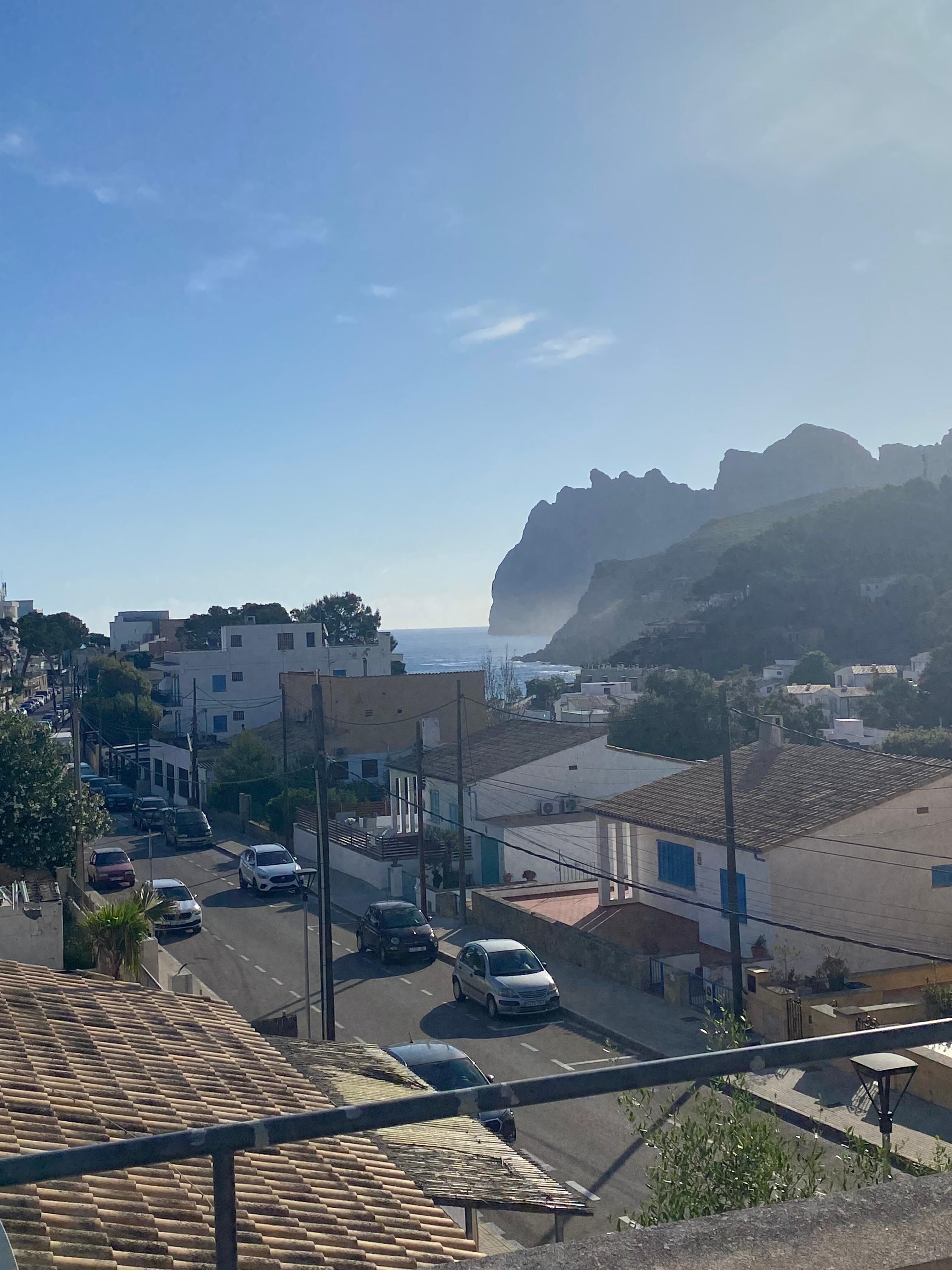 View from the roof terrace 