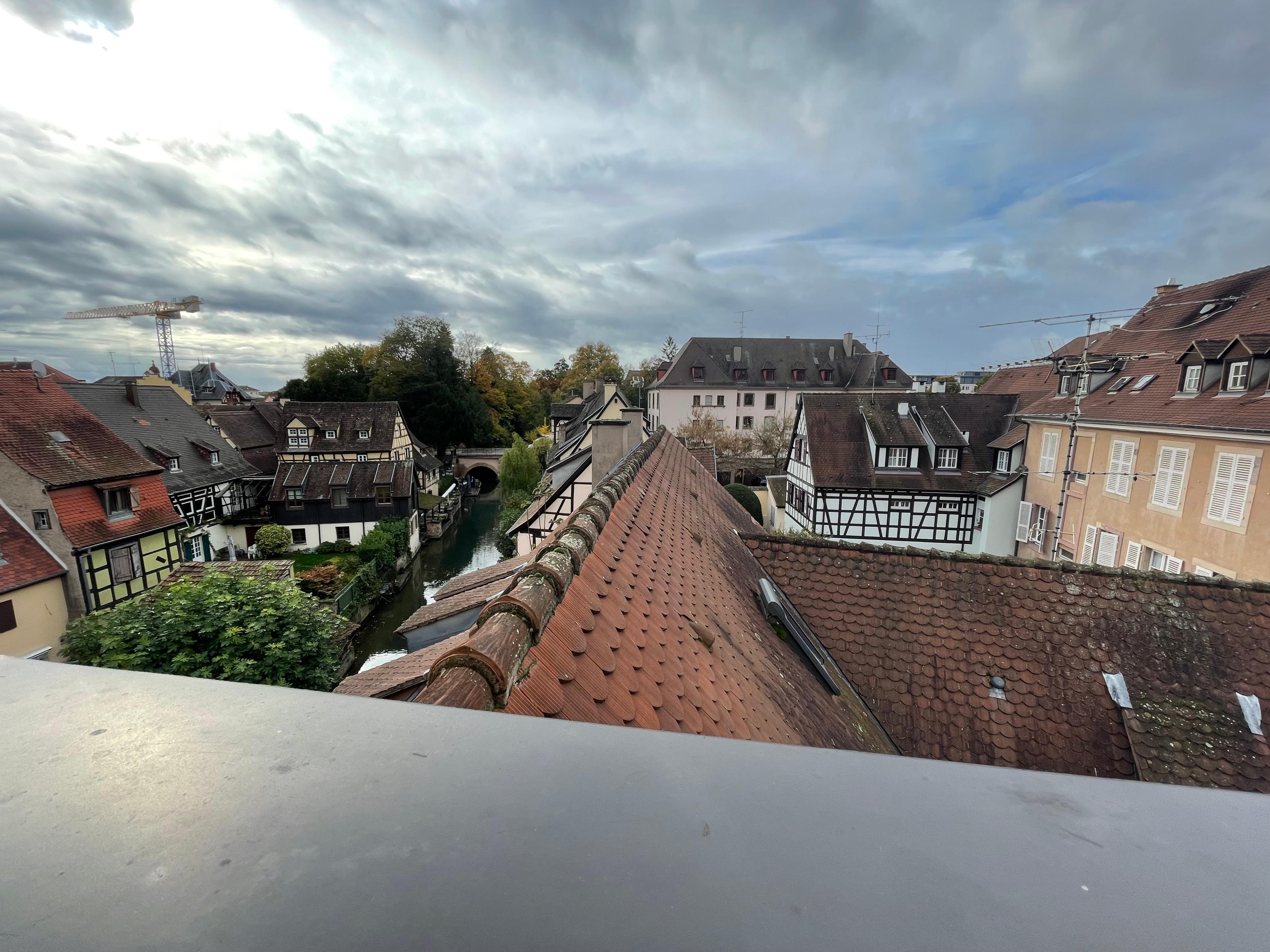 View from bedroom window