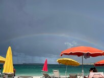 Rainbow from the beach