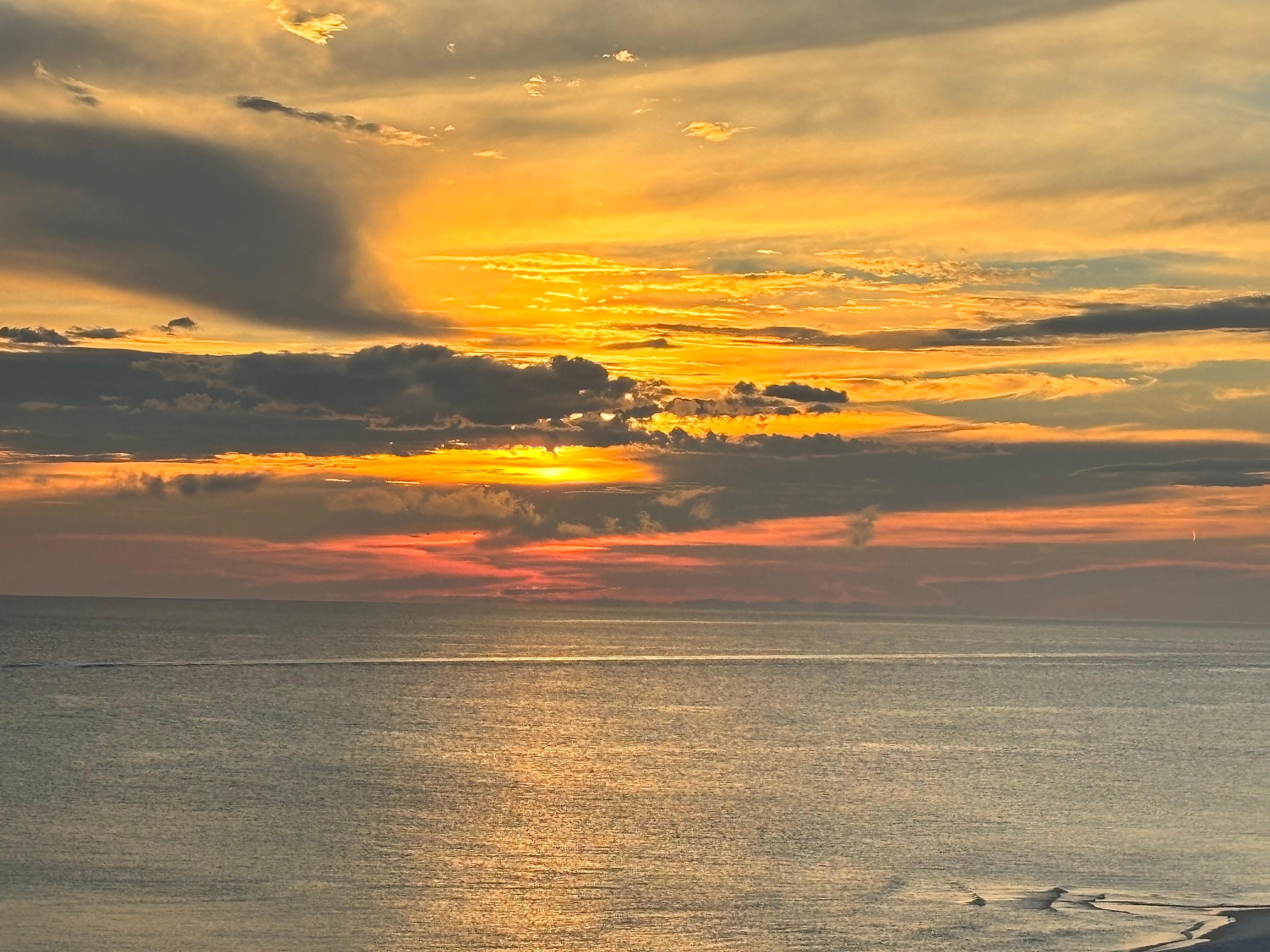 Perfect sunset every night!