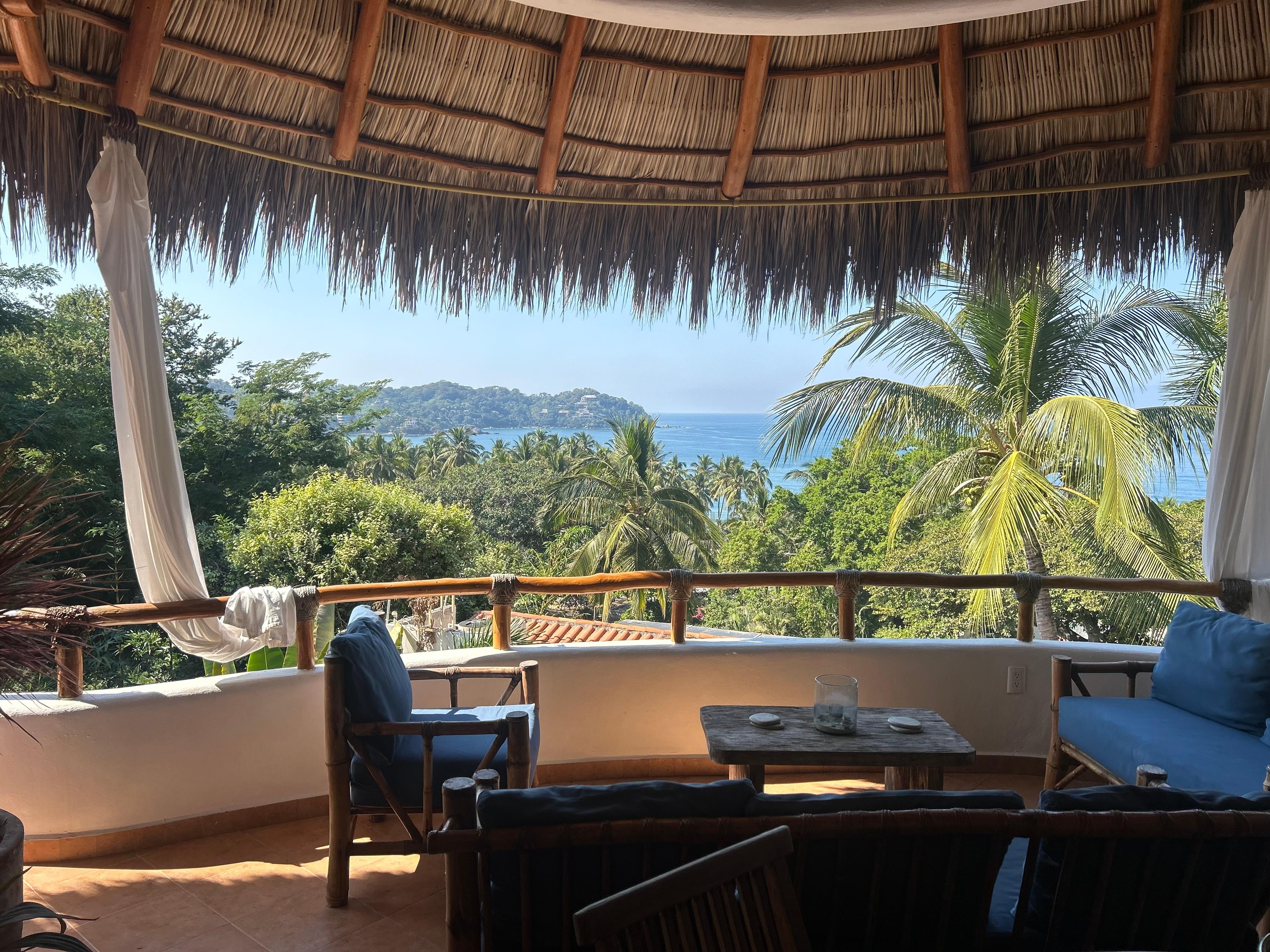 View from the balcony 