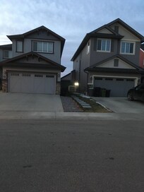 Walkway to the basement entrance.