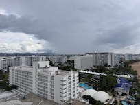 Balcony view of the area