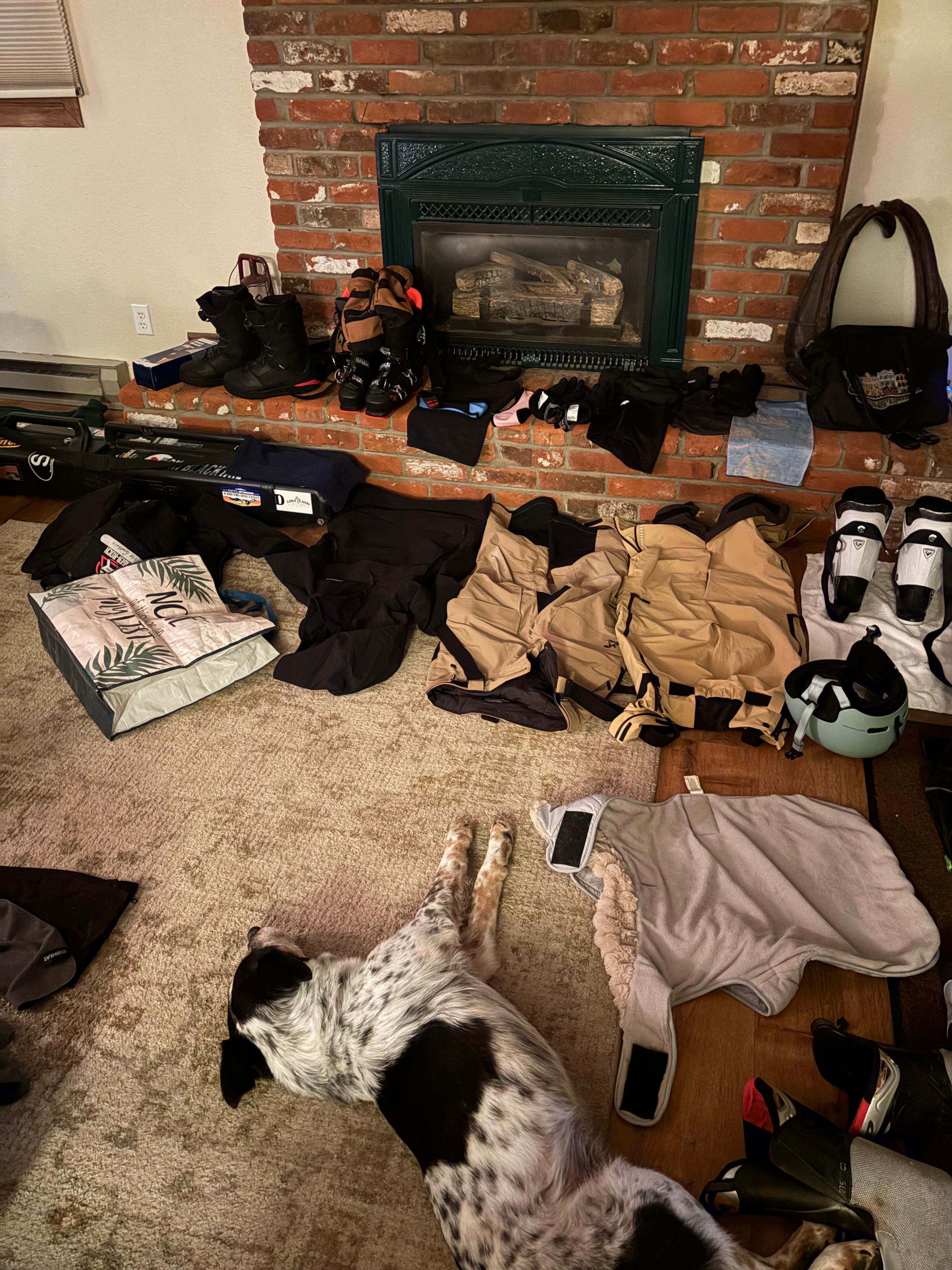 Fire place worked great! 