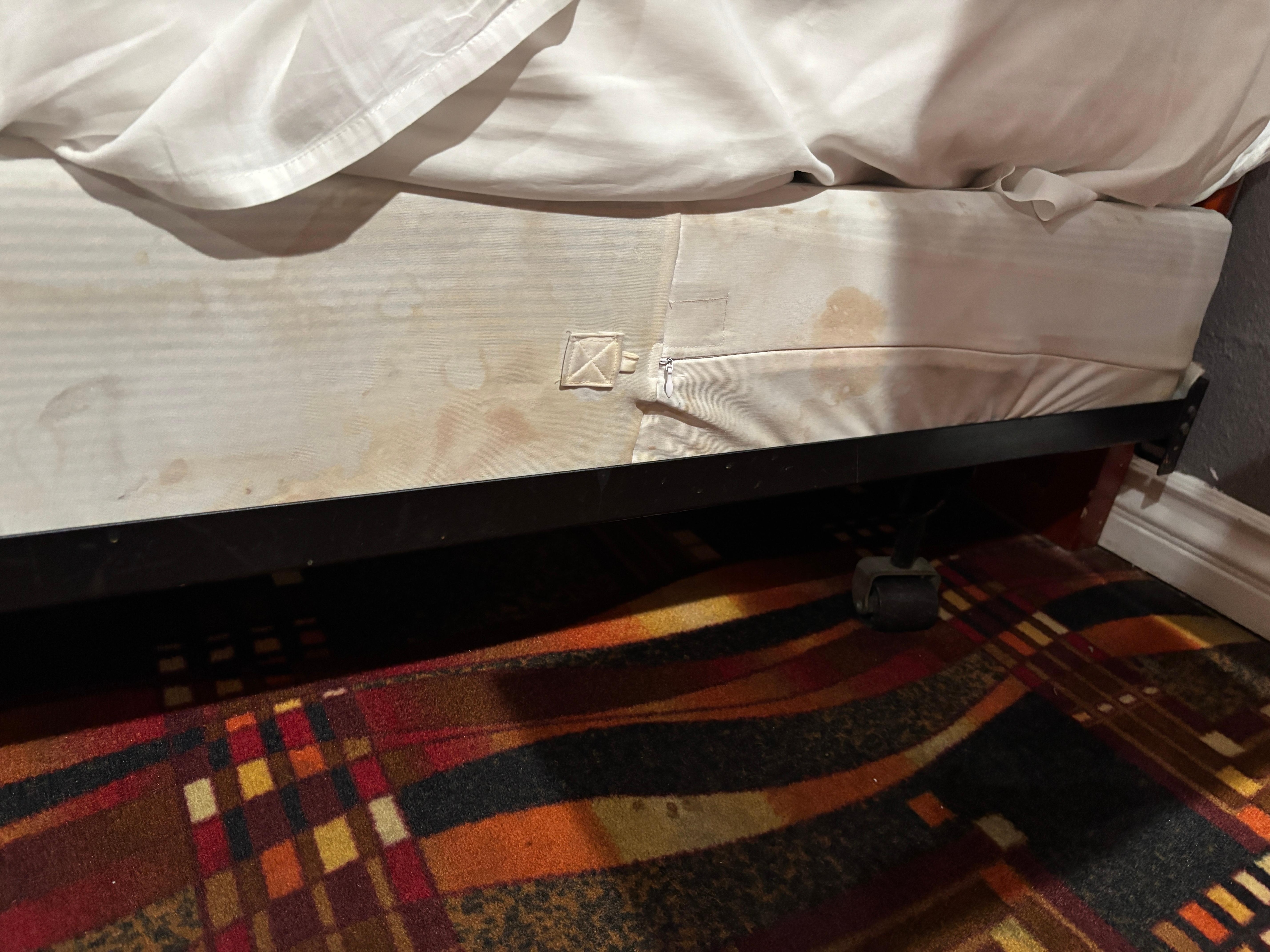 Bottom of 2nd bed 