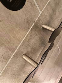 Handtuchhalter der leider schon sehr locker war.