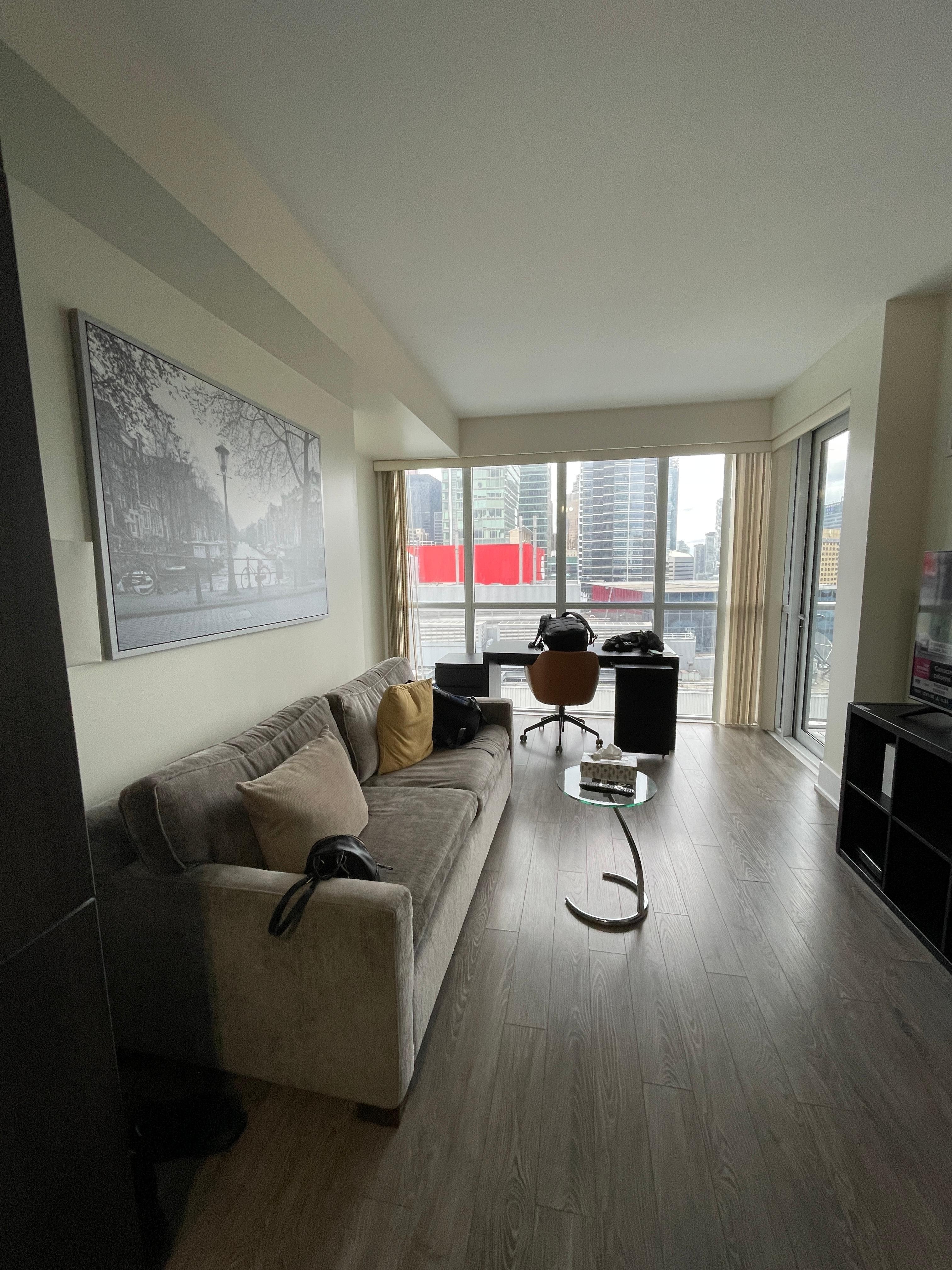 Living room , not as shown on advertising pictures
