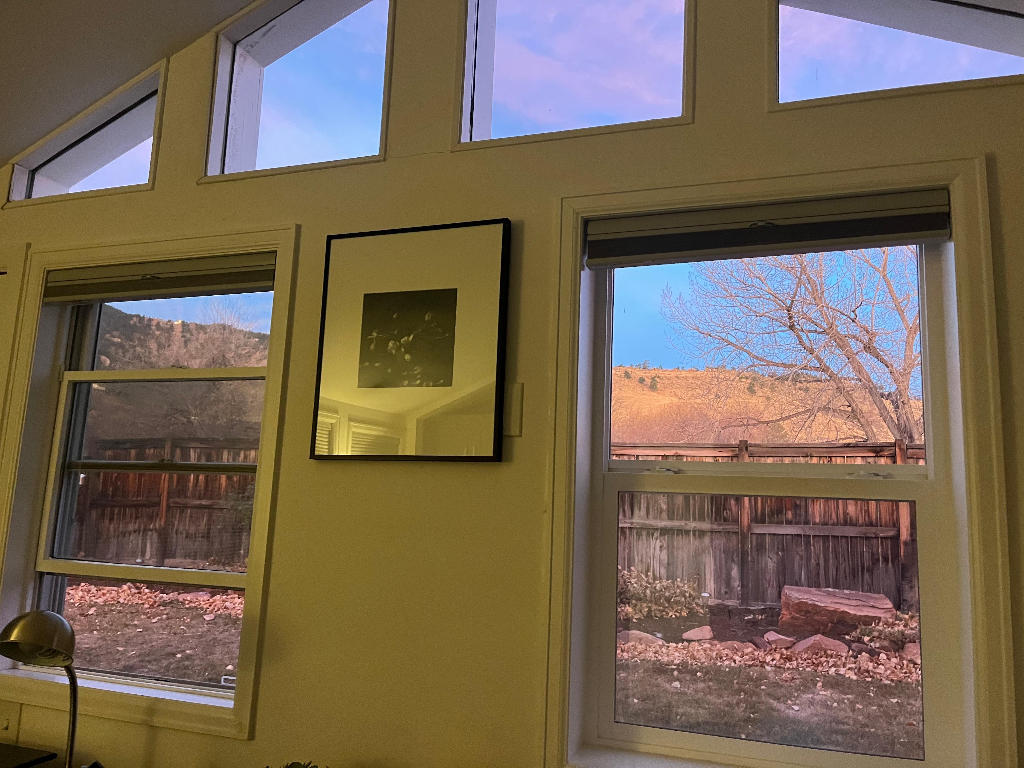 Beautiful morning views! 