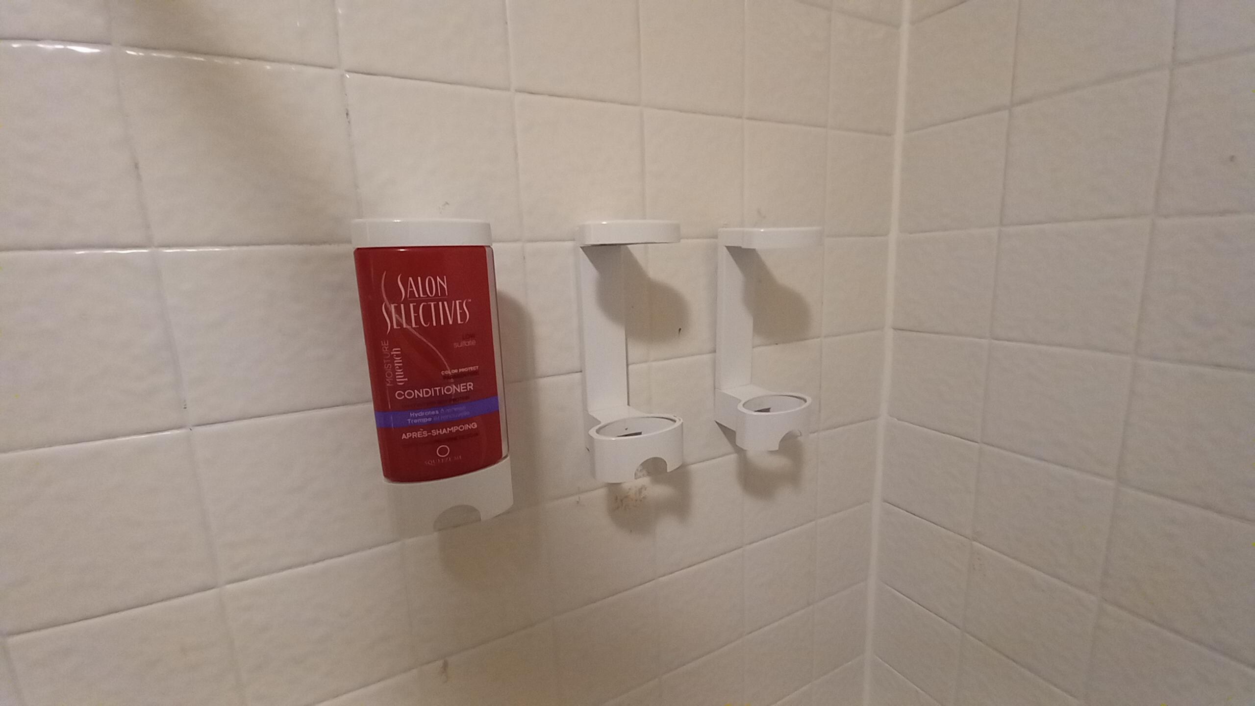 Only conditioner available, no shampoo etc.