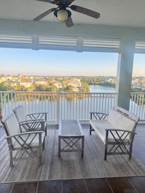 Outside balcony - which we sat on every morning!