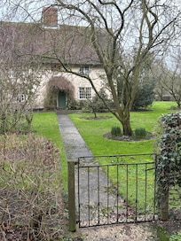 View of cottage from road