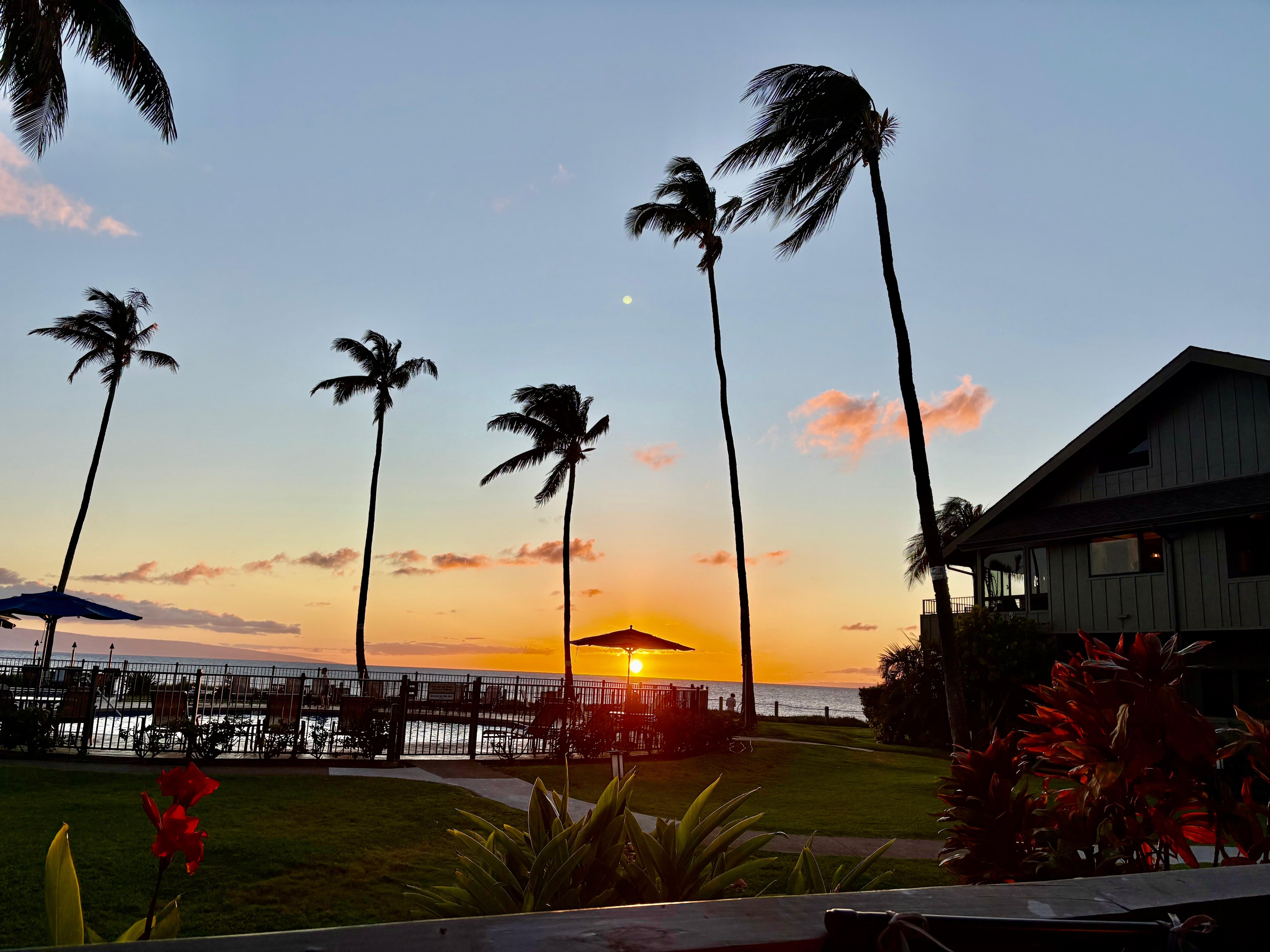 Beautiful view from our front patio