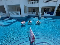 Fun on our swim up
