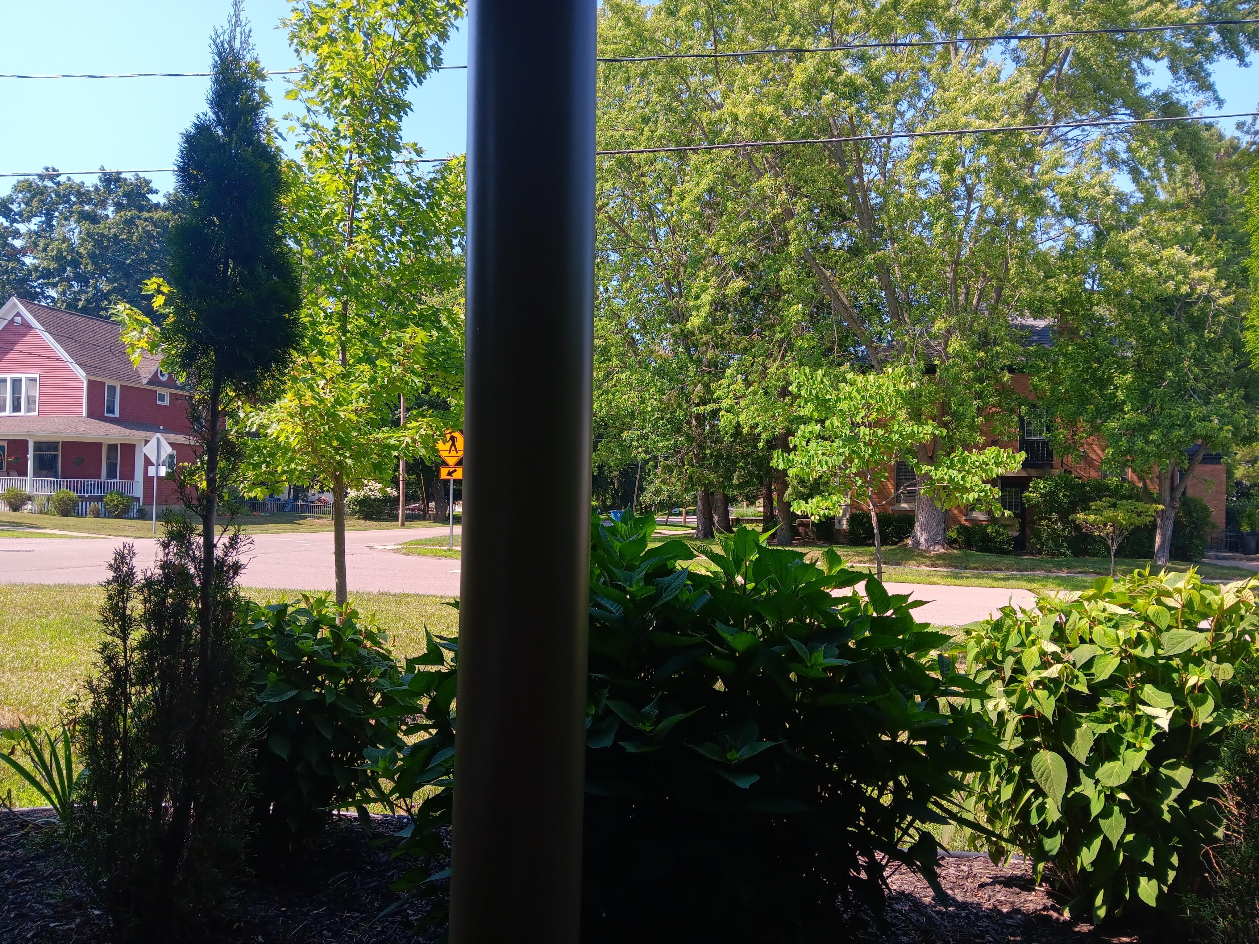View from front porch