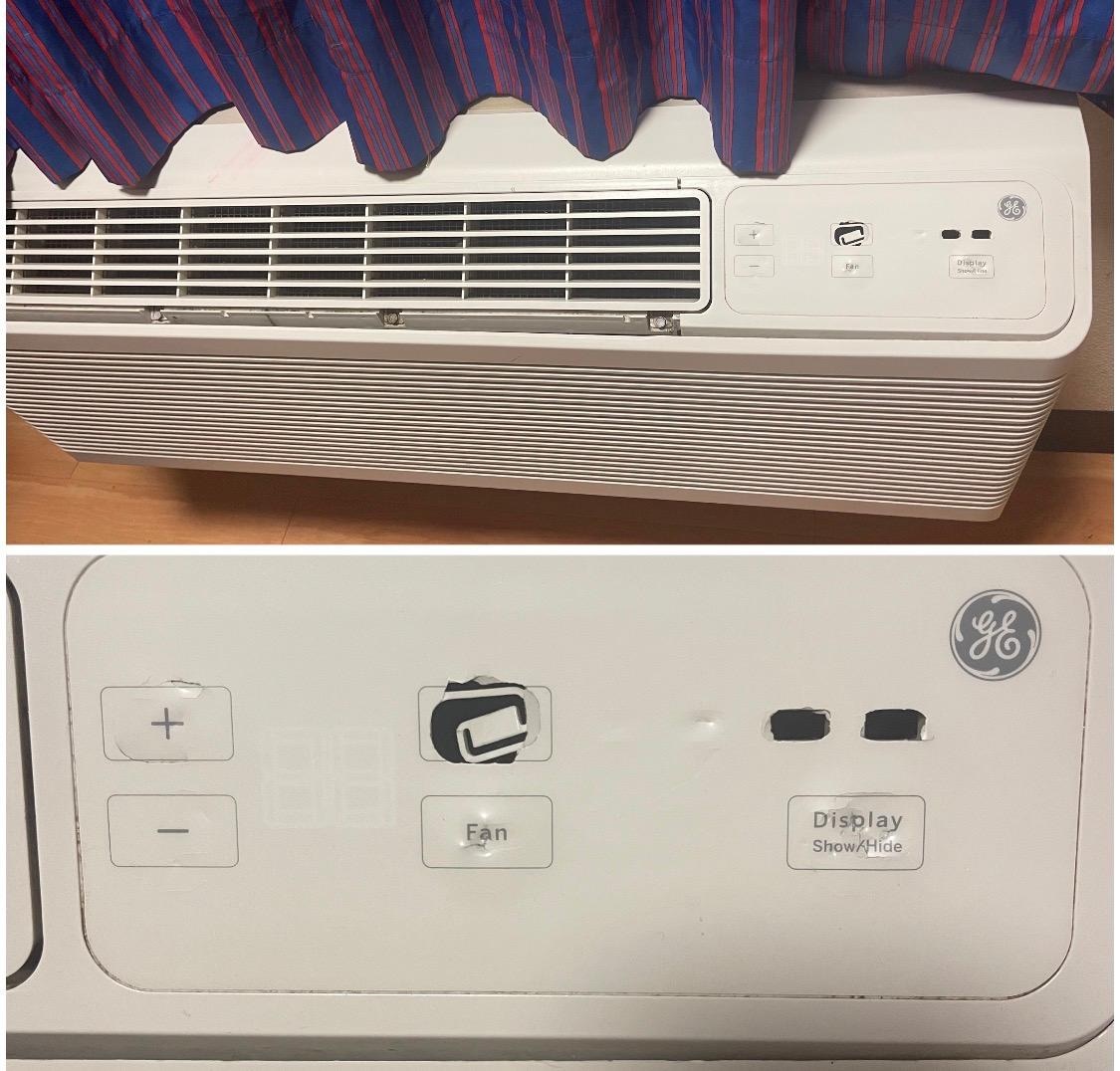 Livingroom Ac Didn’t Work At All & Buttons Missing 