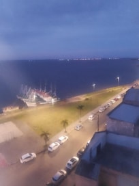 Noite vista do ap
