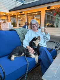 Our dog felt the love too!