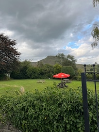 The view from the front. We ould have been lovely if there had been food a meal choice service an open bar and breakfast each morning. Sadly not.
