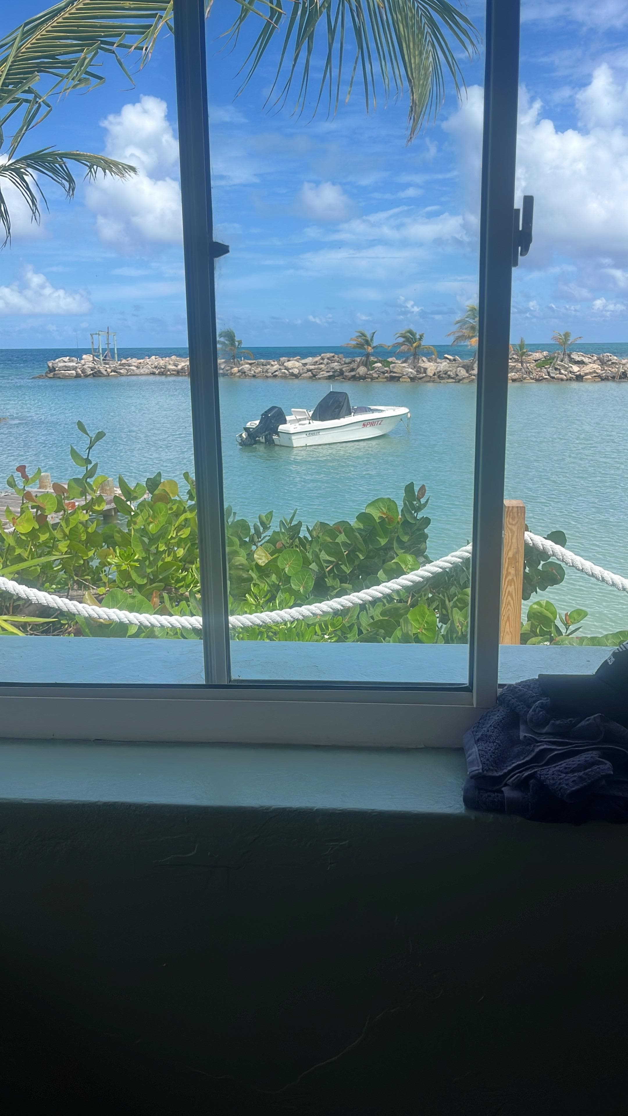 View from the restaurant 