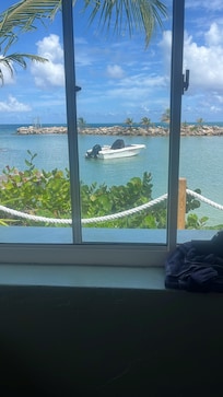 View from the restaurant