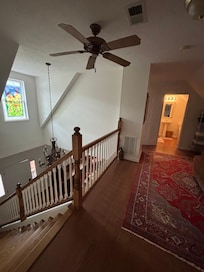 Upstairs landing