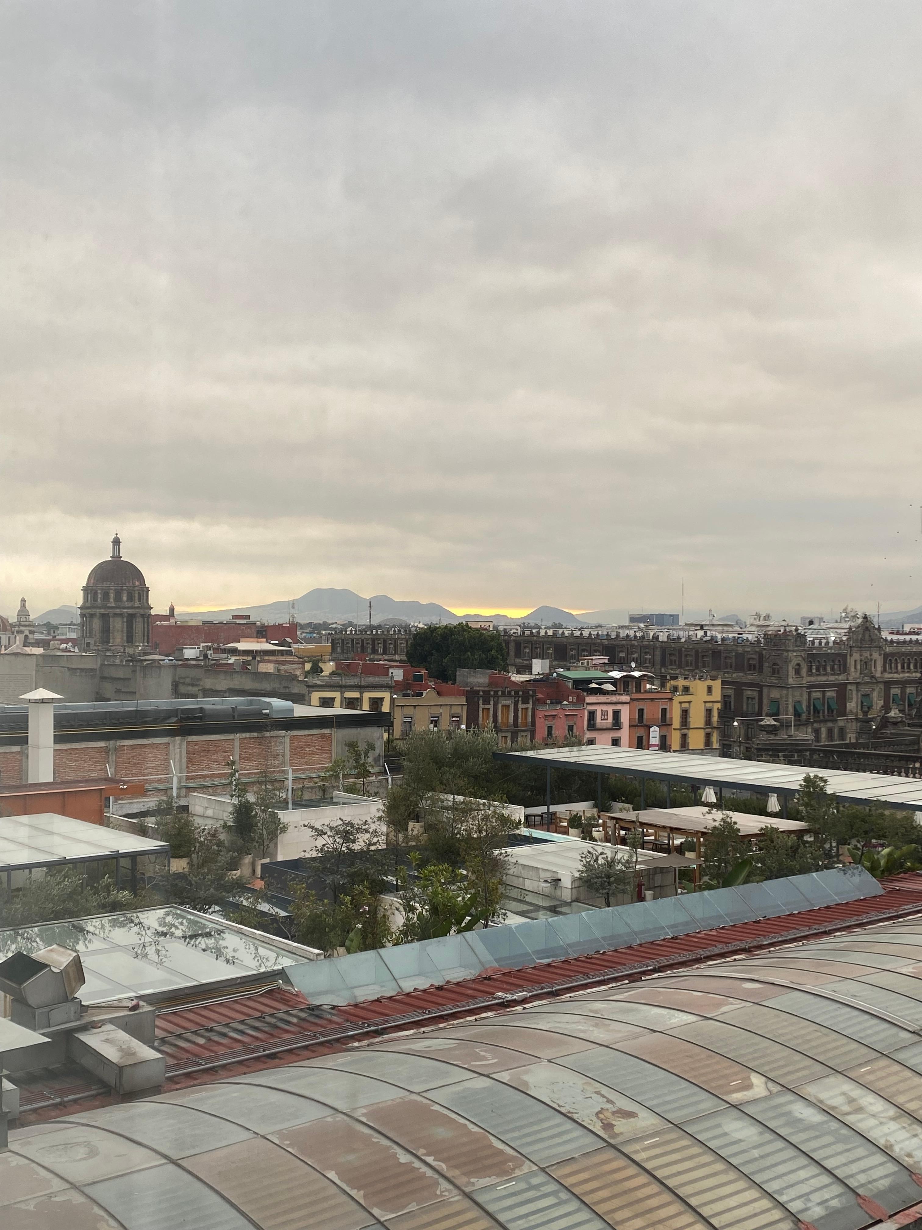 View from hotel room