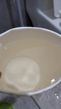 Pictures of rusty water from a video I took