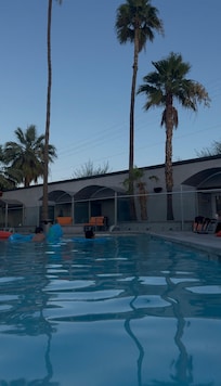 Pool was so calm and relaxing