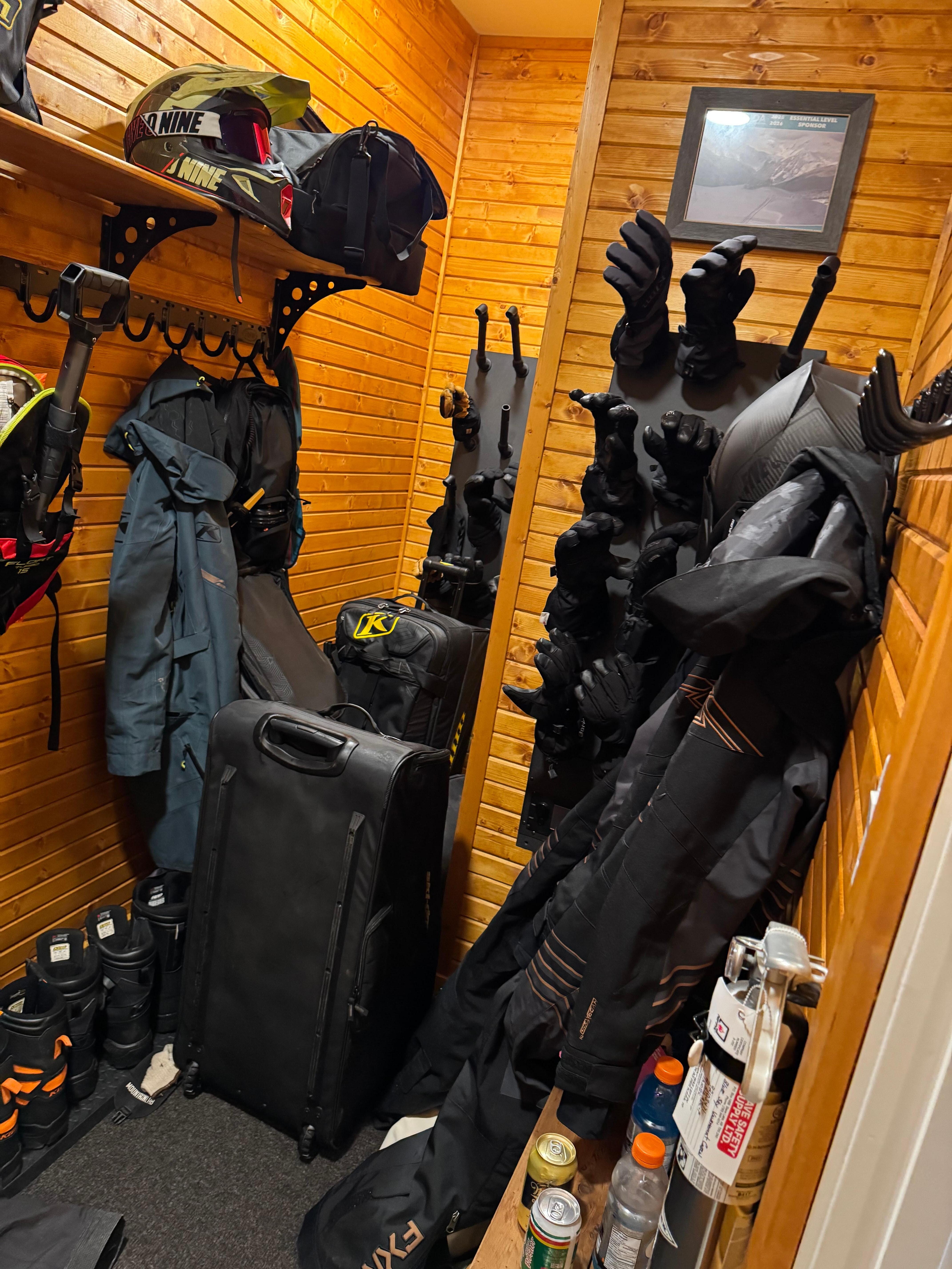 Gear dryers - what a set up