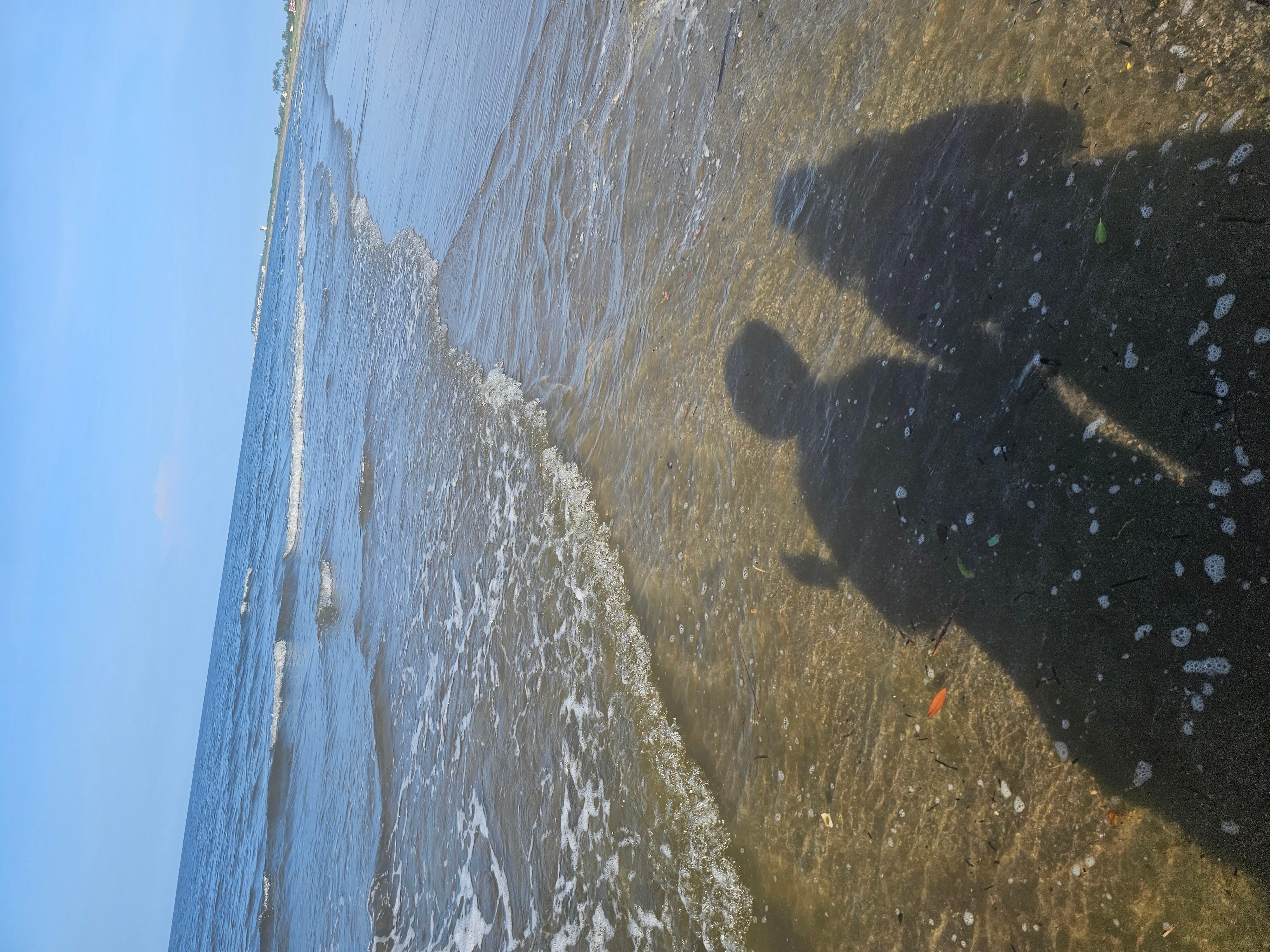 Playa frente al hotel