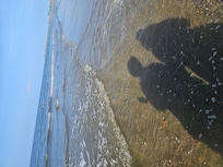 Playa frente al hotel