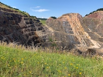 Old gold mine right next to town.