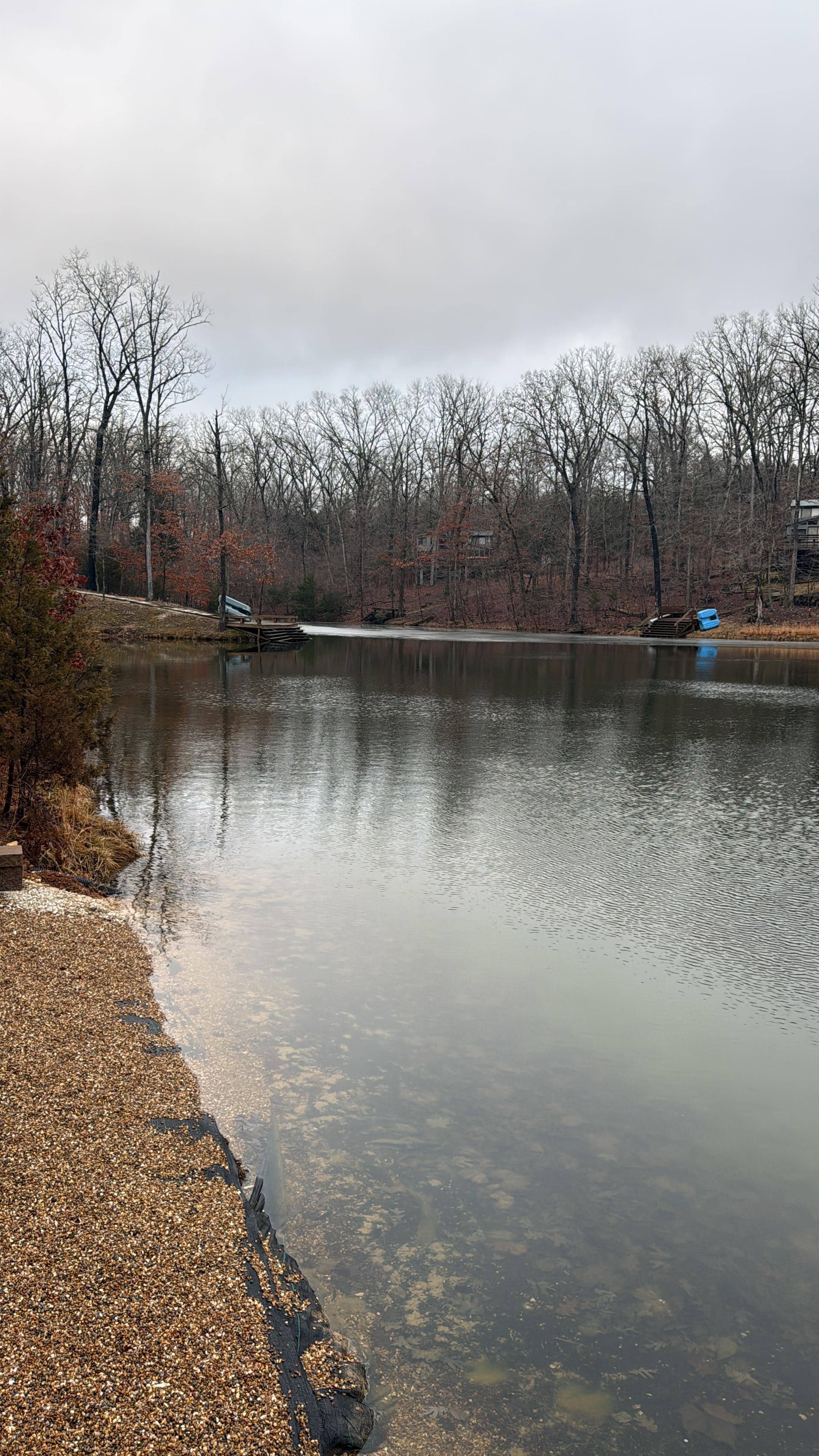 Relaxing by the lake 
