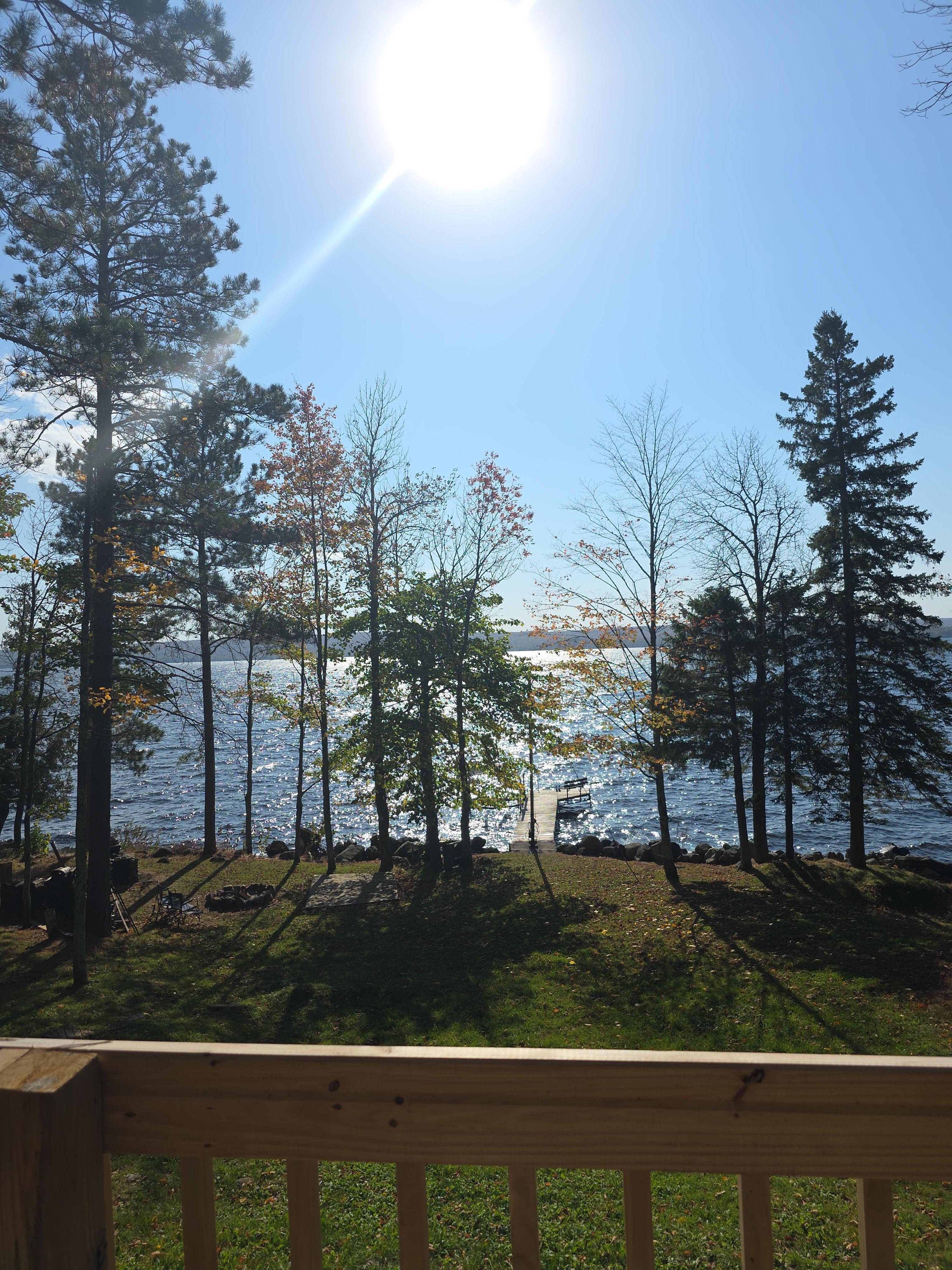 Morning view from the balcony