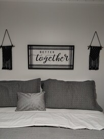 Comfy bed!