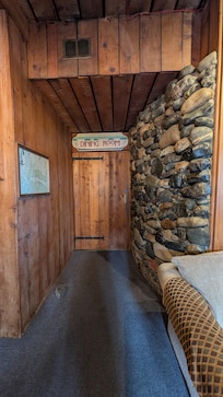 shot of interior hotel entrance