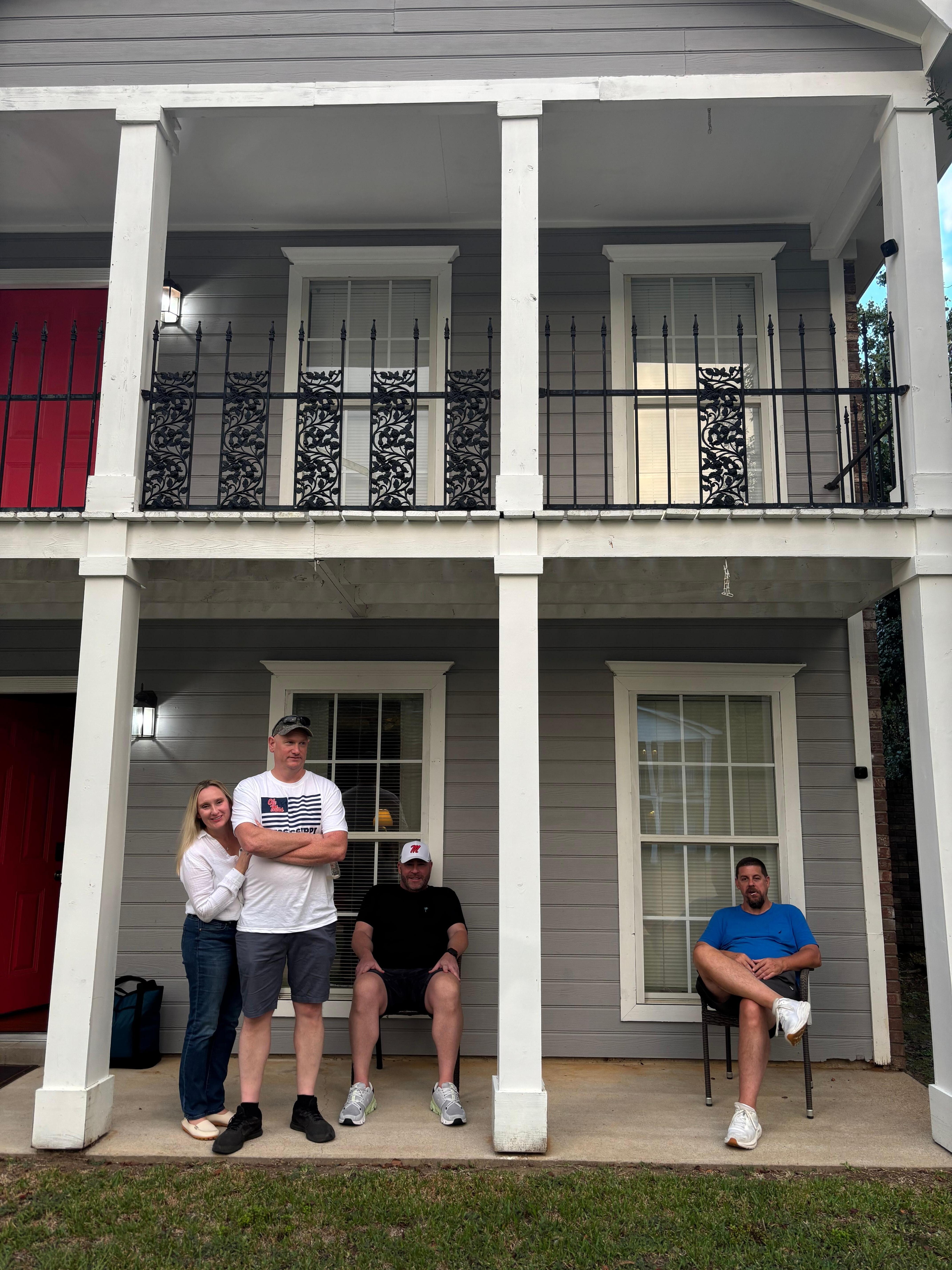 Hangin out on the front porch