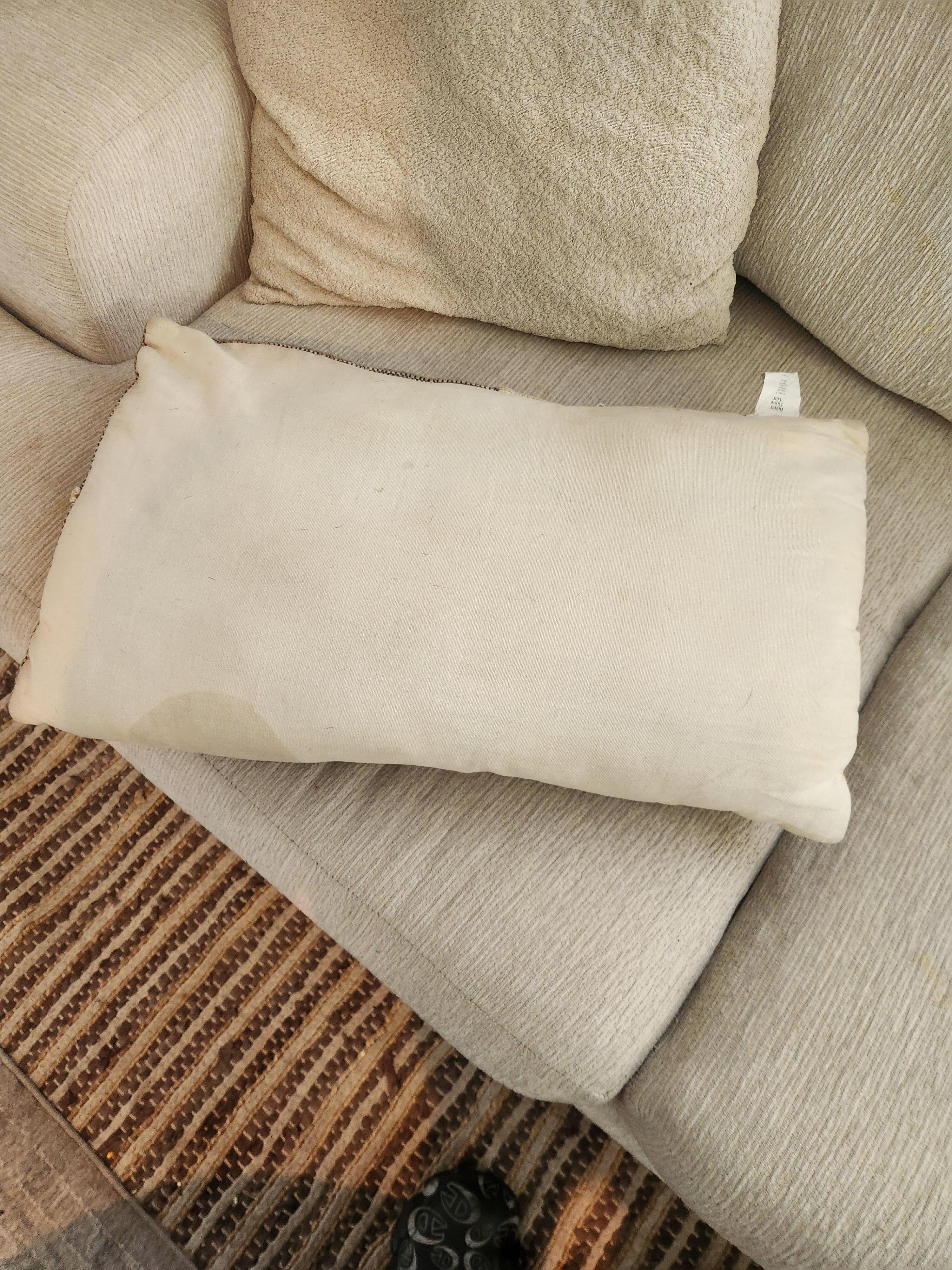 Pee stained pillows on coaches. Seems as if they dont wash anything there. I left that house much cleaner than we got it. 