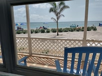 View from the dining room table/front window
