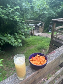 Home cooked pasta the first night!