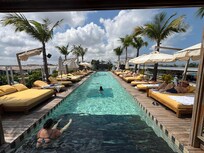 Rooftop pool