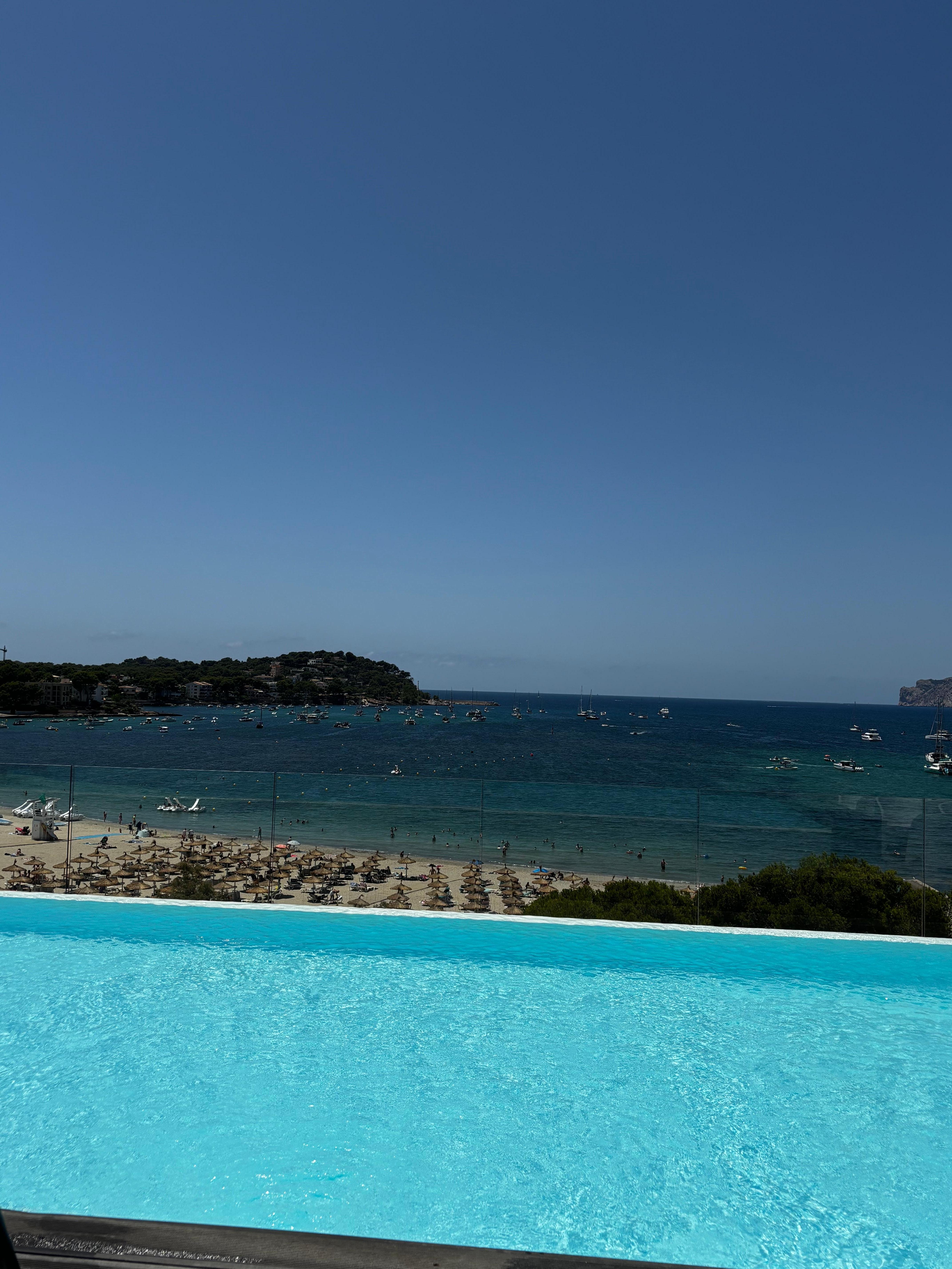Rooftop pool