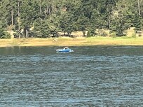 The view from the back deck.