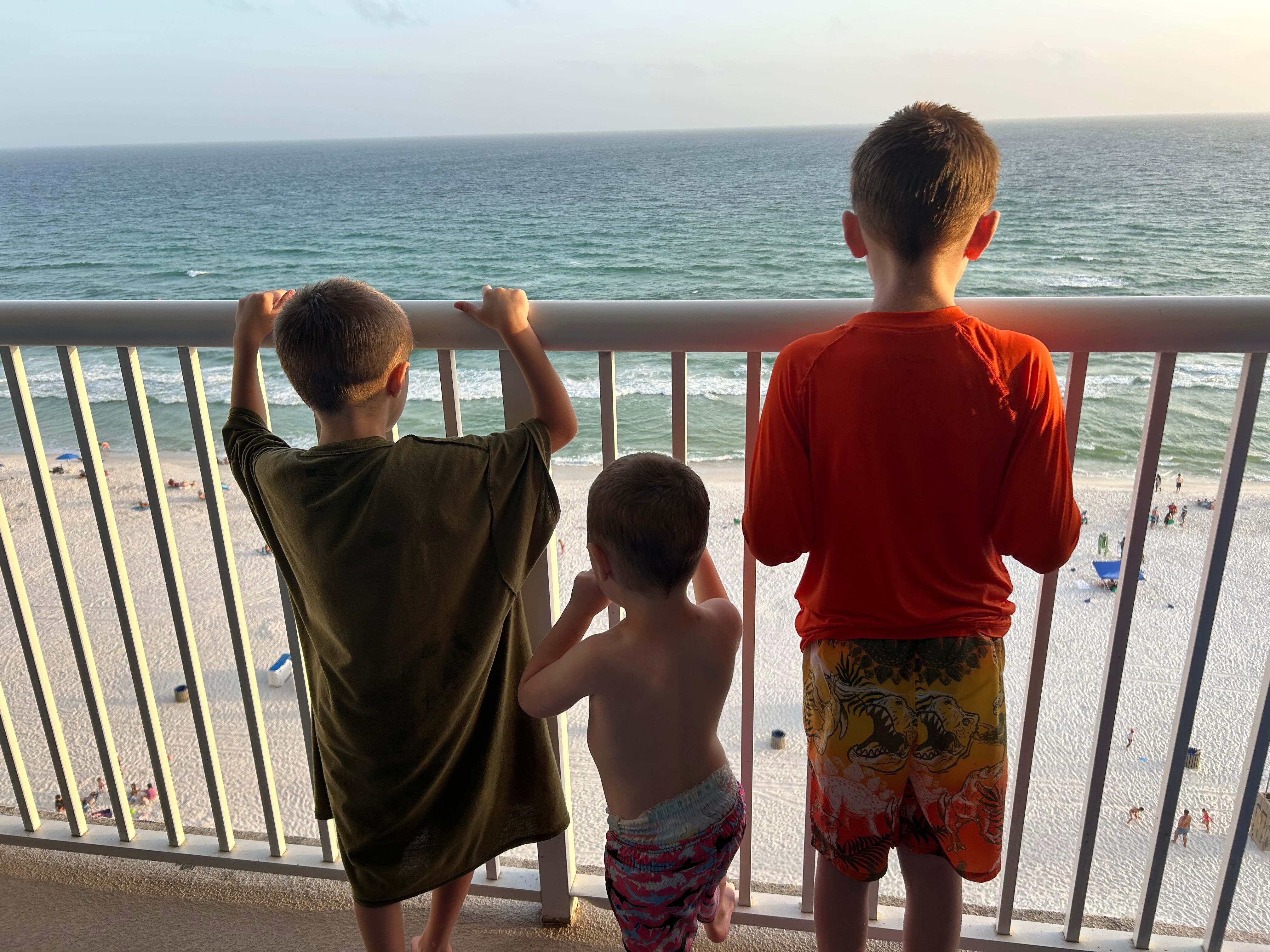 View from balcony
